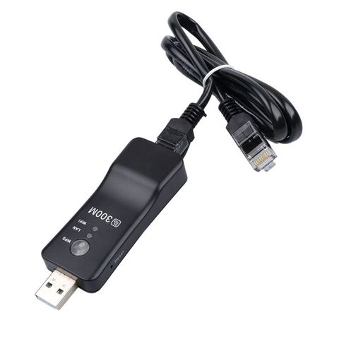 300Mbps Universal Wireless TV Wifi Adapter Network Card RJ-45 Wi-fi WPS Repeater AP Mode for Sony Samsung LG TV Accessories ► Photo 1/6
