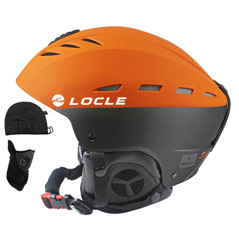 LOCLE Top Quality Ski Helme CE Certification ABS+EPS Skiing Helmet Snow Skating Snowboard Skateboard Helmet 55-61CM ► Photo 1/6