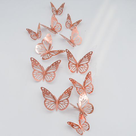 Sticker - 3D Hollow Butterfly Decoration Sticker