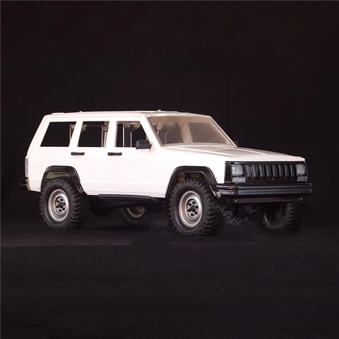 1/10 RC Car Body Shell Kit for Jeep Cherokee XJ Hard Body (313mm) w/ FREE Metal Emblem Set (2022 Version) RC Car Accessories Set ► Photo 1/6