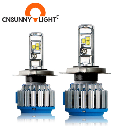 CNSUNNYLIGHT H4 Hi/lo H7 H11 9006 Car LED Headlight 9005 HB3 HB4 H1 H13 High Power Super White 6000K Bulbs Replace Original Lamp ► Photo 1/6