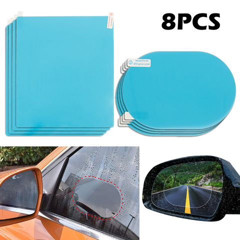 Car Rearview Mirror Protective Film Anti Fog Rain Window Clear Rainproof Rear View Mirror Protective Soft Film Auto Accessories ► Photo 1/6