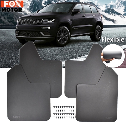 Rally Mud Flaps Mudflaps Splash Guards Mudguards Fender Flares For Jeep Grand Cherokee ZJ WJ WK2 XJ KJ KK KL Liberty Compass ► Photo 1/6