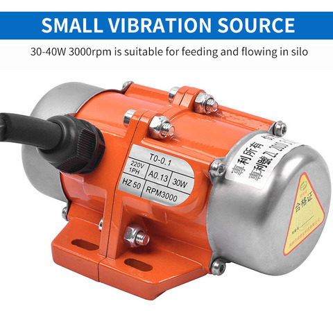 Small high frequency vibration motor 3000rpm is widely used in dewatering screen and silo to assist flow ► Photo 1/6