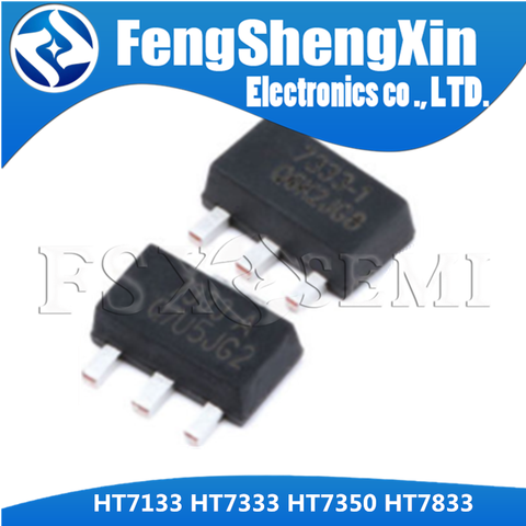 10PCS HT7133 HT7333 HT7350 HT7833 SOT-89  Low Power Consumption LDO ► Photo 1/1