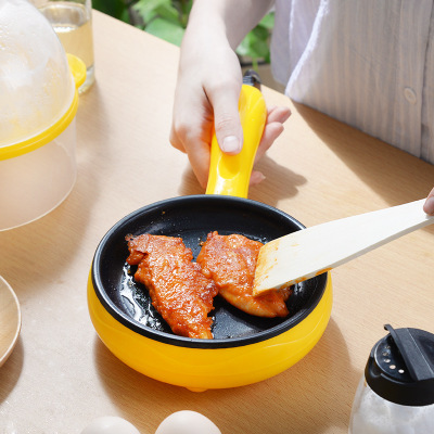 Mini Household Electric Frying Pan Skillet Fried Eggs Steamer Boiler Non-Stick Fried Steak Pancake Omelette Breakfast Maker  ► Photo 1/5