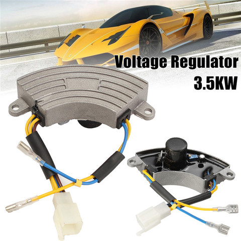 3500 Watt Generator AVR Automatic Voltage Regulator Rectifier AVR 250V 220uF Aluminum Base cover 6 wires ► Photo 1/6