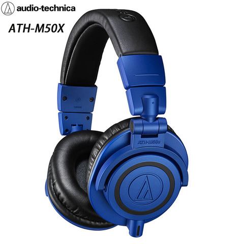 Audio Technica Iron Triangle ATH-M50x RD Head-mounted Monitor M50XRD blue Limited Edition ► Photo 1/6