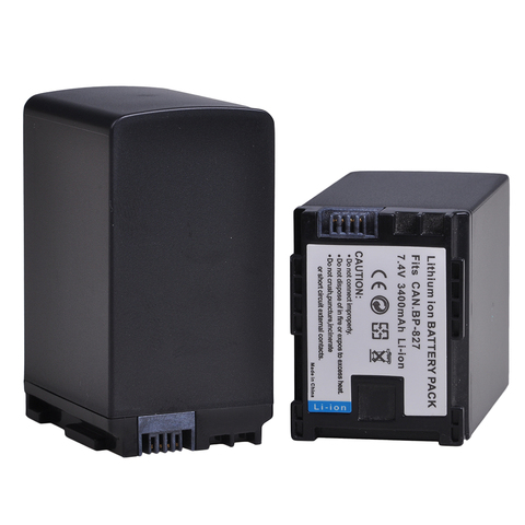 3400mAh BP-827 BP 827 BP827 Camera Battery for Canon BP-808 BP-809 BP-819 HG31 XA10 HF20 HF10 HF100 HF100E HG20 HG21 HF11 HFS100 ► Photo 1/6