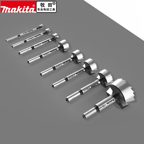 Makita Forstner Drill Bit Wood Hole Boring Cutter 10mm 15mm 20mm 25mm 26mm 30mm 32mm 35mm 40mm 50mm D-47357 Woodworking Hole Saw ► Photo 1/6