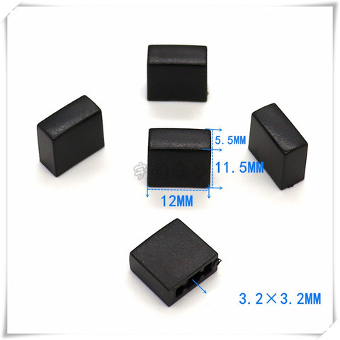 10 Piece 12*5.5*11mm plastic key cap power switch cap square hole 3.2*3.2mm rectangular switch button cap ► Photo 1/5