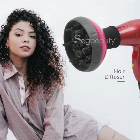 Segbeauty Professional Hair Diffuser for Curly Hair Styling Curl Dryer Gale Wind Mouth Cover Attachment Hair Styling Accessories ► Photo 1/6