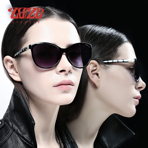 20/20 Brand Design Women Cat eye Sunglasses Female Retro Style Polarized Glasses Shades UV400 Oculos de sol Feminino PL337 ► Photo 1/6