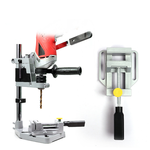 Electric Bench Drill Stand Single-Head Electric Drill Base Frame Drill Holder Power Grinder Accessories For Woodwork Rotary Tool ► Photo 1/6
