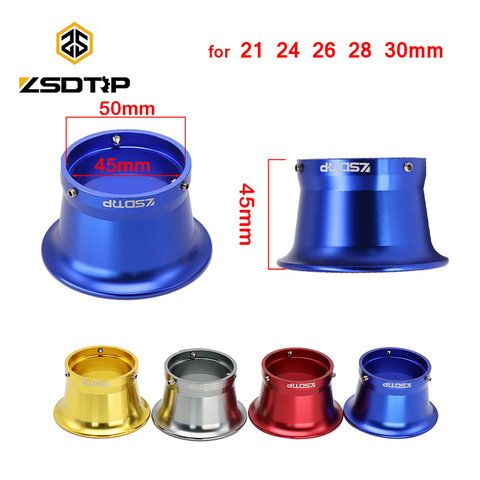 ZSDTRP 50mm Motorcycle Carburetor Air Filter Wind Cup Horn Cup For PWK 21 24 26 28 30 PE 28 30 Carburetor ► Photo 1/6