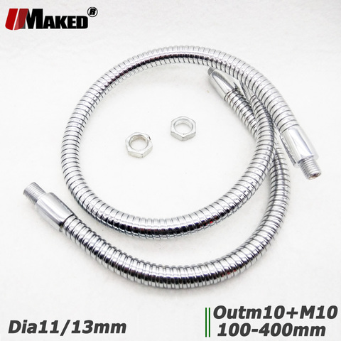 LED  Gooseneck Table lamp Flexible holder LED soft hose lamps Dia11/13mm metal holder 25-40CM Out M10/M10 screw For Desk light ► Photo 1/1