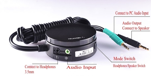 T-Z2 PC Speaker Headphones Audio Switch Adjust Converter Volume Controller Switch controller amplifier controller Tone Board ► Photo 1/6