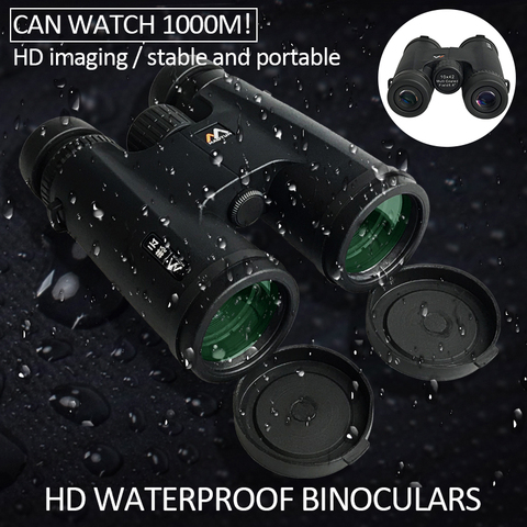 10X42 Binoculars Waterproof Professional Camping Hunting Telescope Zoom Bak4 Prism Optics with Binoculars Strap ► Photo 1/6