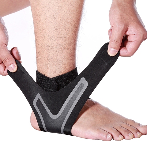 Ankle Brace Guard for Plantar Fasciitis Ankle Support Ankle Wrap for Sprain Tendonitis & Heel Pain Relief for Women Men Fitness ► Photo 1/6