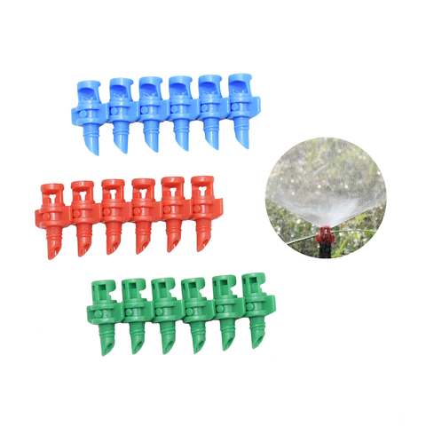 60pcs 90° 180° 360° Angle Simple Refraction Sprinkler Nozzle Head High Quality Garden Fruit Tree Irrigation Misting Nozzle ► Photo 1/6