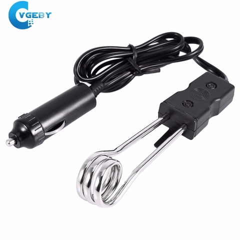 12V 24V Portable Electric Car Immersion Water Heater for Travel Camping Picnic Mini Boiler Hot Water Coffee Immersion Travel ► Photo 1/6
