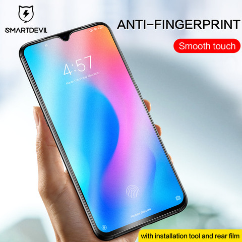 SmartDevil Matte Protective Glass for Xiaomi Mi 9/9 pro Tempered Glass for Xiaomi Mi 10 Lite 8 Lite Anti-fingerprint ► Photo 1/6