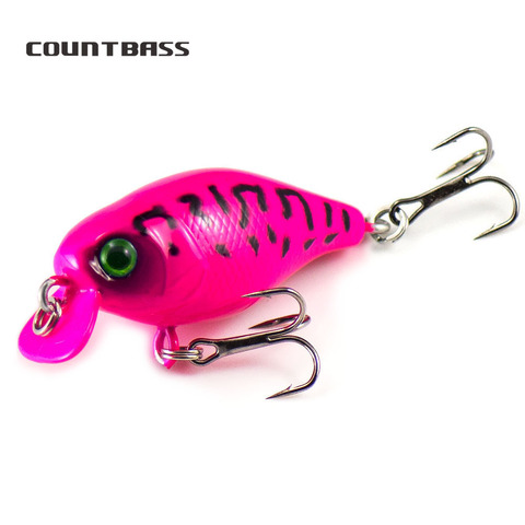 1pc, Crank Bait Plastic Hard Lures 38mm, Fishing Baits, Crankbait,  Wobblers, Freshwater Fish Lure ► Photo 1/6