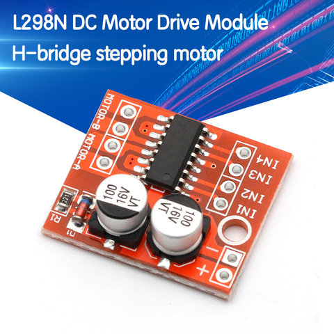 DC Motor Drive Module Reversing PWM Speed Dual H Bridge Stepper Motor Mini Victory L298N ► Photo 1/6