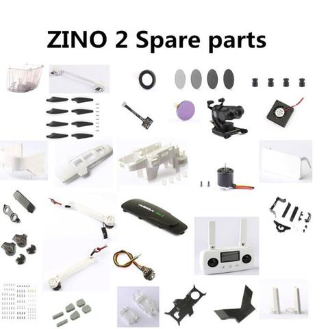 Hubsan ZINO2 ZINO 2 RC drone Spare parts motor arm blade ESC shell foot Flat Cable Remote control Charging line ► Photo 1/1