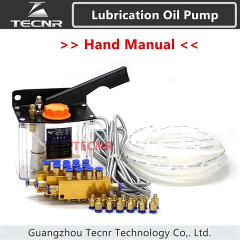 CNC Manual Oil Pump 600cc for CNC Machine Oil Lubrication pump system TECNR ► Photo 1/6