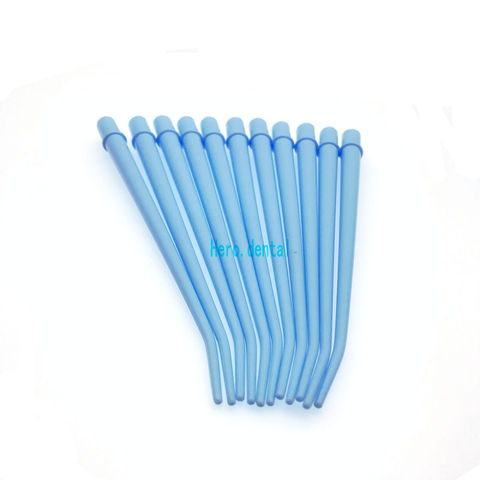 25Pcs dental Curved Tips Sterilized Surgical Aspirator Dental Saliva Ejector ► Photo 1/6