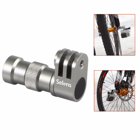 Bicycle Wheel Hub Bracket Holder Connector Three Prong Mount for GoPro Hero 3 4 5 8 Xiaomi Yi Sjcam Action Video Camera ► Photo 1/6