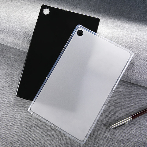 2022 Tablet case For Lenovo Tab M10 Plus TB-X606F X606X TPU Soft back cover for Lenovo m10 plus 10.3 inch Slim matte case+stylus ► Photo 1/6
