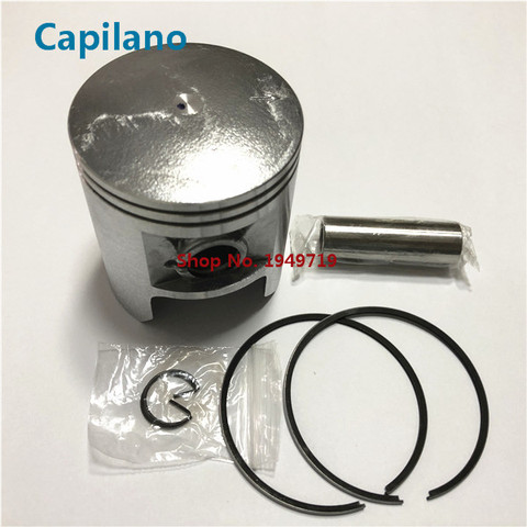 motorcycle TS185 piston kit with piston ring 64mm bore 16mm piston pin for Suzuki 2 stroke 185cc TS 185 engine parts ► Photo 1/5