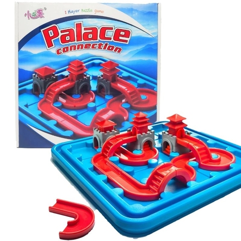 Temple Connection Path-Building Brain Game 80 challenges Board Logical Think Game Fun STEM Focused Puzzle Game for Ages 6 and Up ► Photo 1/6