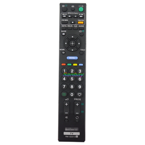 Universal IR Remote Control RM-ED013 suitable for Sony Bravia TV smart LCD LED HD RM-ED009 RM-ED012 ED011 ► Photo 1/6