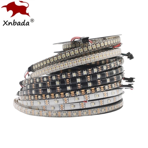 Led Strip SK6812(Similar WS2812B) RGBW 4 In 1 30/60/144Leds/Pixels/m Individual Addressable IC Led Light IP30/IP65/IP67 DC5V ► Photo 1/5