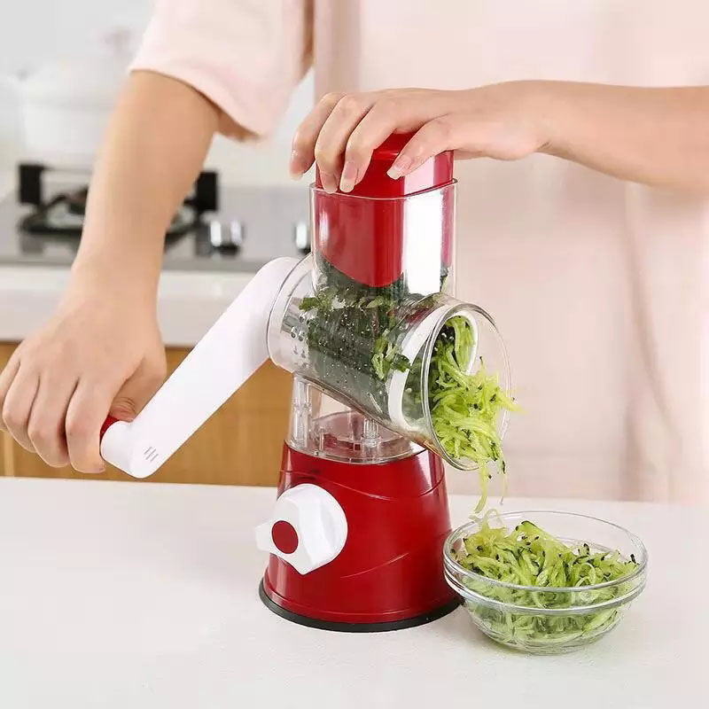 1pc, Vegetable Spiralizer, Manual Zucchini Noodle Maker, Zoodles Spiralizer  For Potato, Multifunctional Vegetable Slicer, Fruit Grater, Kitchen Stuff