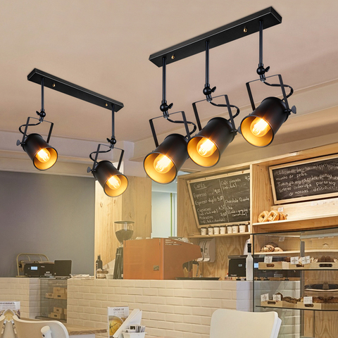 New Industrial Pendant Light Vintage Loft pendant light Spotlights American pendant Lamp LED Lamp Restaurant cafe bar decoration ► Photo 1/6