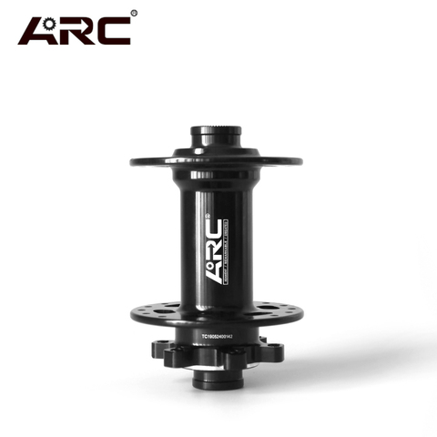 FRONT BICYCLE HUB FOR MTB MOUNTAIN BIKE HUB 32H SHIMANO 8 9 10 11 SPEED QR SKEWER THRU AXLE 100MM 2 BEARING DISC BRAKE HUB PART ► Photo 1/6