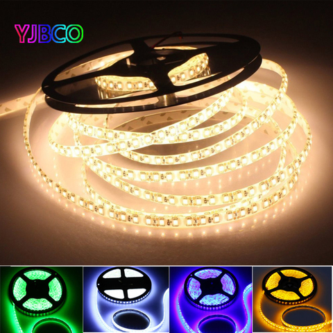 5m DC12V 600leds 120leds/m white/warm white/blue/green/red/yellow SMD 3528 flexible LED strip tape light ► Photo 1/6