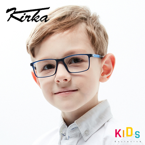 Kirka Kids Glasses TR90 Eyewear Frames Children Glasses Frames Kids Eyeglass Frames Flexible Soft Optical Glasses Children Frame ► Photo 1/6