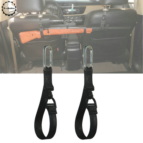 Gun Rack Fit Car Seat Headrest Sling - Shotguns, Rifles, Bows Holder,fishing Poles,baseball Bat Ect ► Photo 1/6