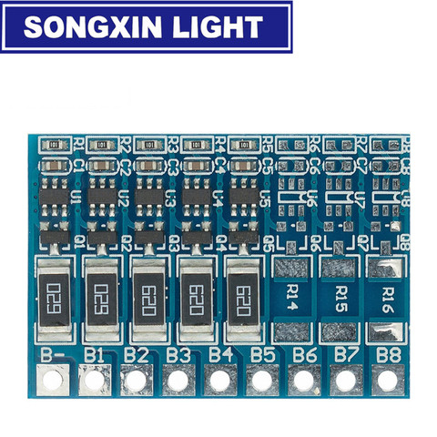 5S 21V 4.2V Balance Function Protection Board 68mA 5S Li-ion Lipo Battery Lithium 18650 Batteries Balanced 3S 4S 5S 6S 7S 8S ► Photo 1/6