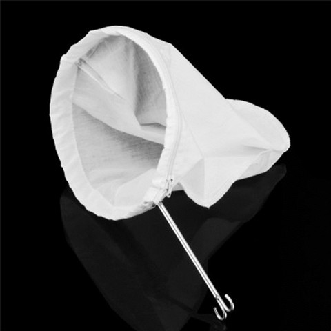 Milk Tea Filter Bags With Handle Coffee Cotton Cloth Strainer Tea Infusers For Loose Bubble Tea Mesh Strainer Colander ► Photo 1/6