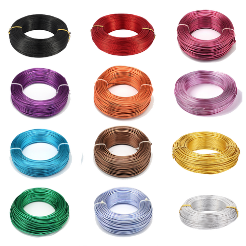 1Roll Aluminum Wire Jewelry Findings for Jewelry Making DIY Necklace  Bracelet 0.8mm 1mm 1.5mm 2mm 3mm 4mm 5mm 6mm 23 colors - Price history &  Review, AliExpress Seller - Pandahall Global Store
