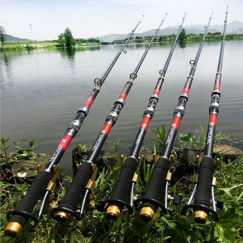 Fishing Rod Carbon Fiber Superhard Telescopic Fishing Rod Strong