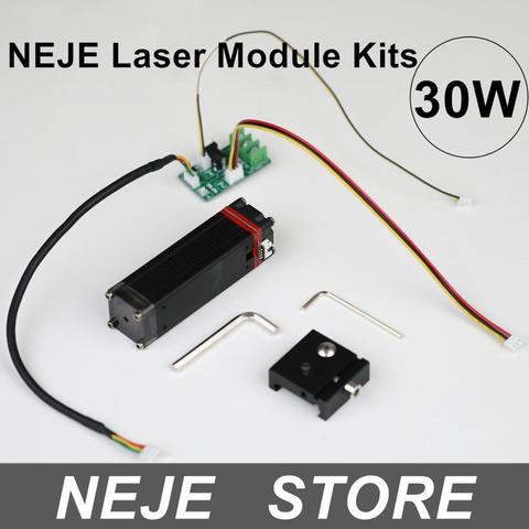 NEJE 30W Laser Module Kits Fixed Focal Length Sliding Focus for Laser Engraving  Cutting Machine with Interface Adapter Board ► Photo 1/6
