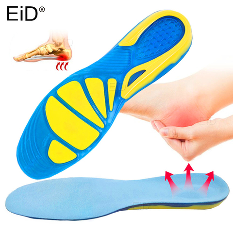 EiD Gel Insole Silicone Orthopedic Foot Care For feet Shoes Sole Sport Insoles Shock Absorption Pads Arch Orthotic Pad Insole ► Photo 1/6