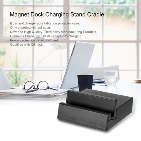 Black DK39 Magnetic Charging Dock Stand Charger Desktop Charging Station For Sony SGP521 SGP541 SGP551 Xperia Z2 Tablet ► Photo 1/6